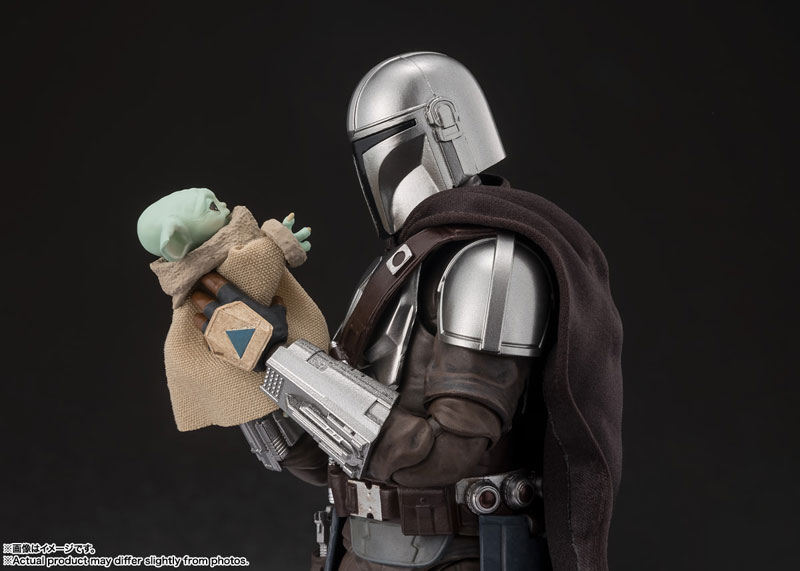 AmiAmi [Character & Hobby Shop] | S.H.Figuarts Mandalorian & Grogu