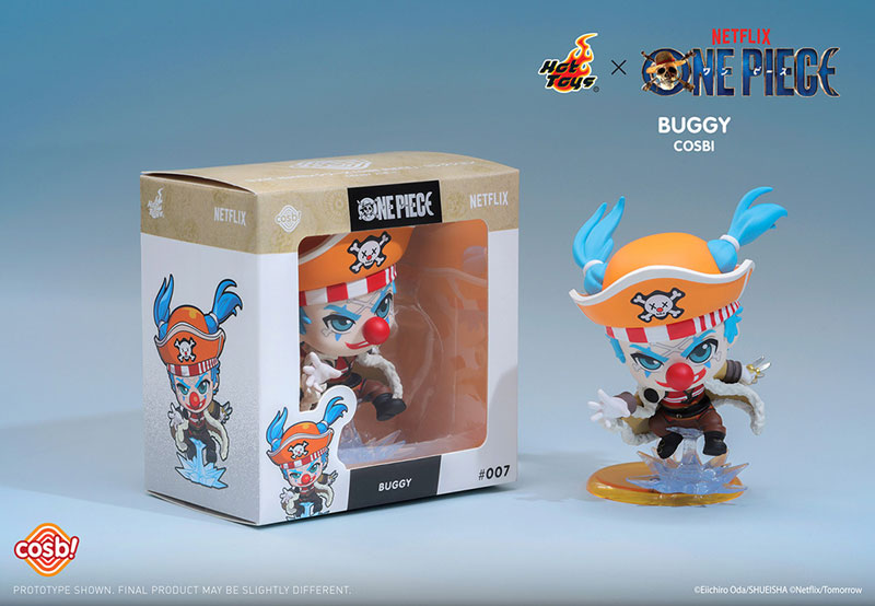 Cosbi Netflix Series “ONE PIECE” Collection #007 Buggy (Hot Toys