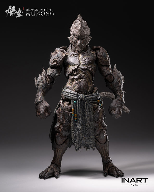 Black Myth: Wukong Stone Monkey 1/12 Complete Model Action Figure (INART)