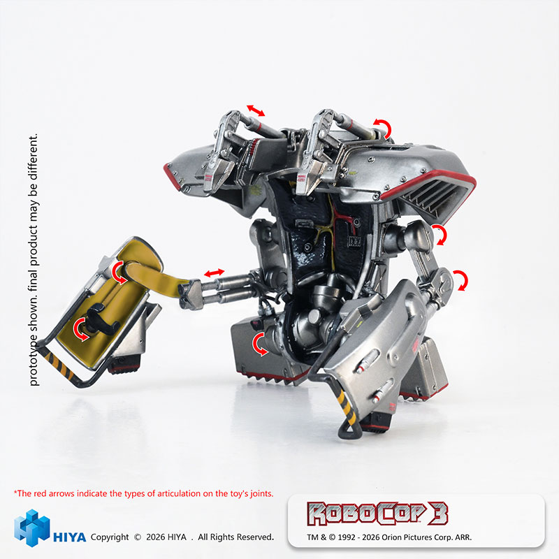 AmiAmi [Character & Hobby Shop] | RoboCop 3 1/12 Action Figure