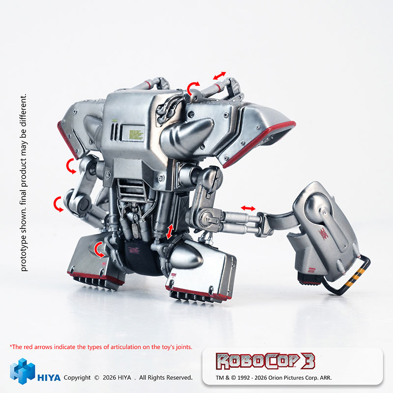 AmiAmi [Character & Hobby Shop] | RoboCop 3 1/12 Action Figure