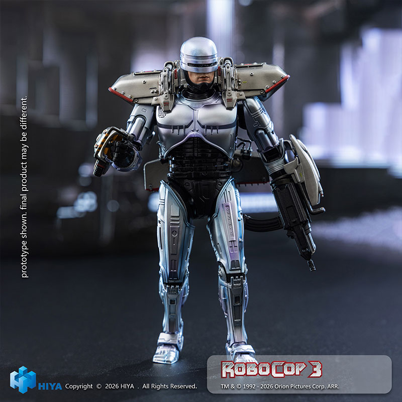 AmiAmi [Character & Hobby Shop] | RoboCop 3 1/12 Action Figure