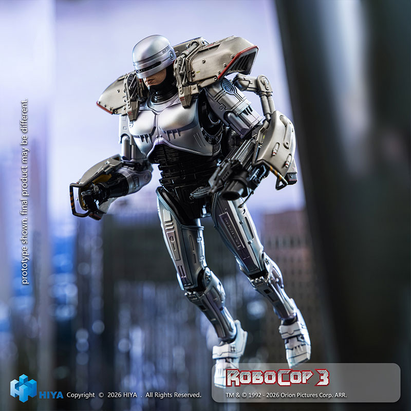 AmiAmi [Character & Hobby Shop] | RoboCop 3 1/12 Action Figure