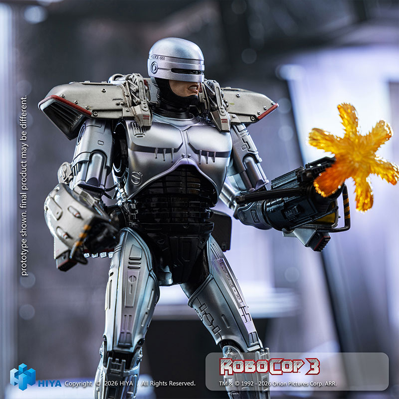ROBOCOPロボコップsuper classics1997 Toy AmiAmi [Character & Hobby Shop] | RoboCop 3 1/12 Action Figure