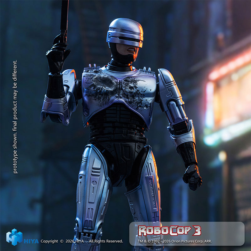 AmiAmi [Character & Hobby Shop] | RoboCop 3 1/12 Action Figure