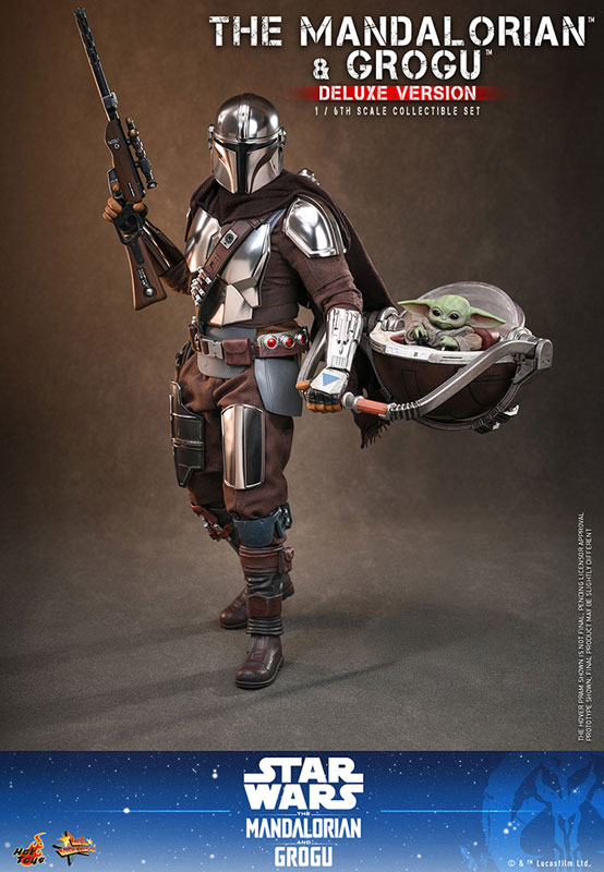 Movie Masterpiece “Star Wars / The Mandalorian and Grogu” 1/6 Scale Figure Mandalorian & Grogu (Deluxe Edition) (Hot Toys) Movie Masterpiece “Star Wars / The Mandalorian and Grogu” 1/6 Scale Figure Mandalorian & Grogu (Deluxe Edition) (Hot Toys)