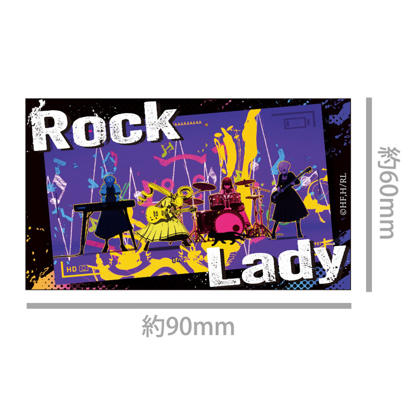 AmiAmi [Character & Hobby Shop] | Rock is a Lady's Modesty Sticker