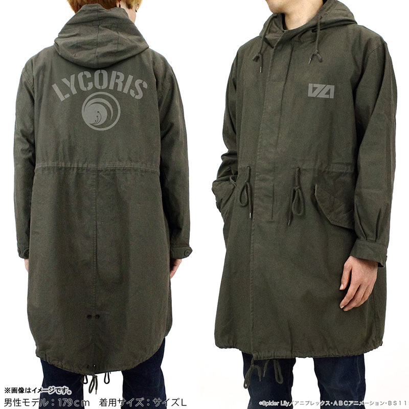 COSPA Lycoris Recoil Lycoris M-51 Jacket /MOSS-M รูปภาพ 5