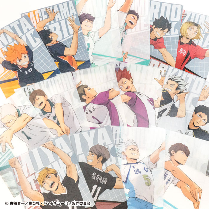 AmiAmi [Character & Hobby Shop] | Haikyuu!! Mini Clear File Gum