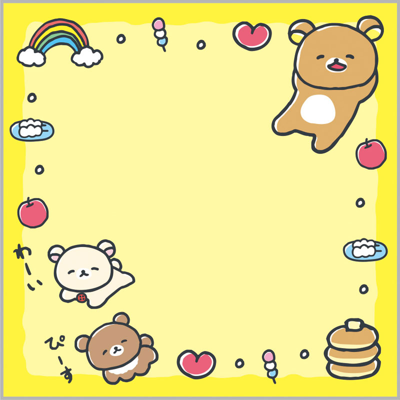 AmiAmi [Character & Hobby Shop] | MH31402 Rilakkuma Square Sticky