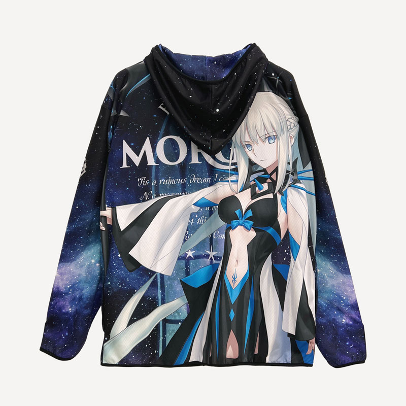 COSPA Fate/Grand Order Berserker/Morgan Full Graphic Dry Hoodie /M รูปภาพ 2