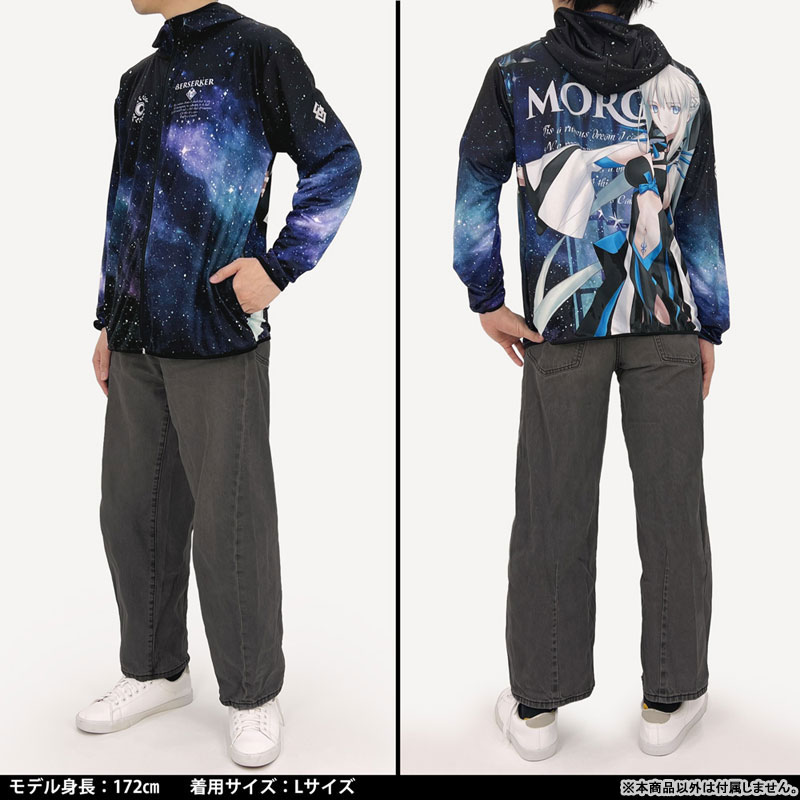 COSPA Fate/Grand Order Berserker/Morgan Full Graphic Dry Hoodie /L รูปภาพ 4