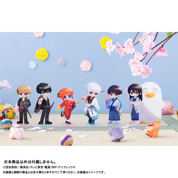 Acrylic Stand Irusuta Gintama 6Pack BOX (MegaHouse)