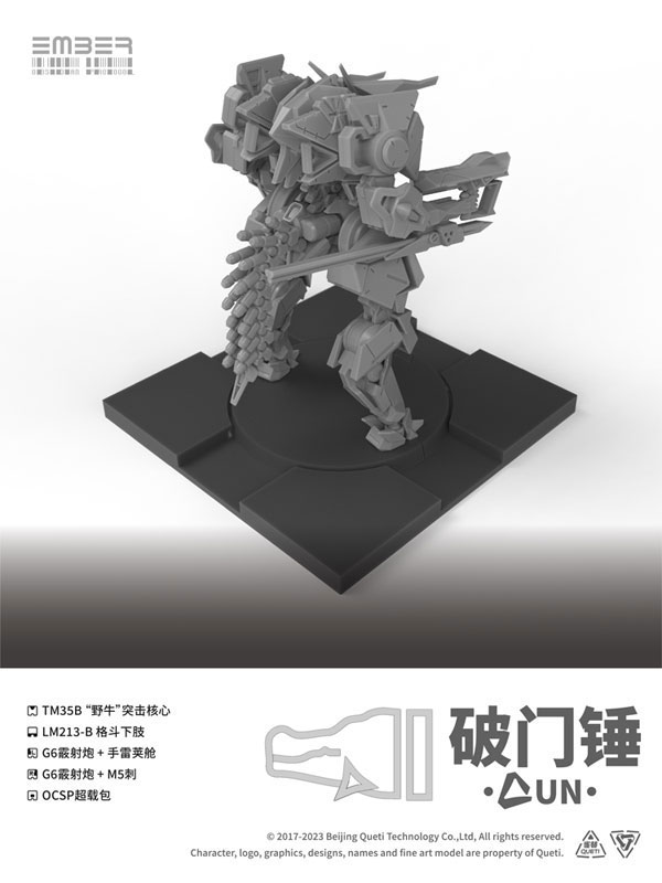 AmiAmi [Character & Hobby Shop] | Ember: Obsidian Protocol UN Door