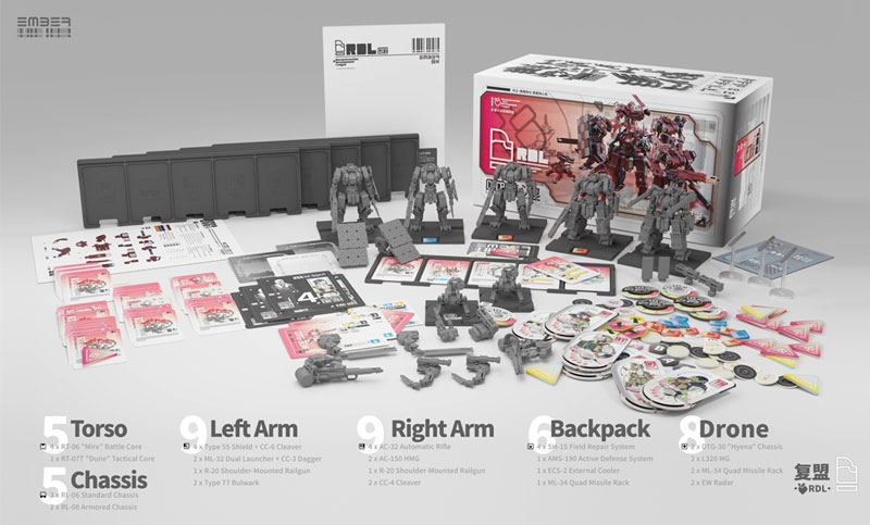 AmiAmi [Character & Hobby Shop] | Ember: Obsidian Protocol RDL