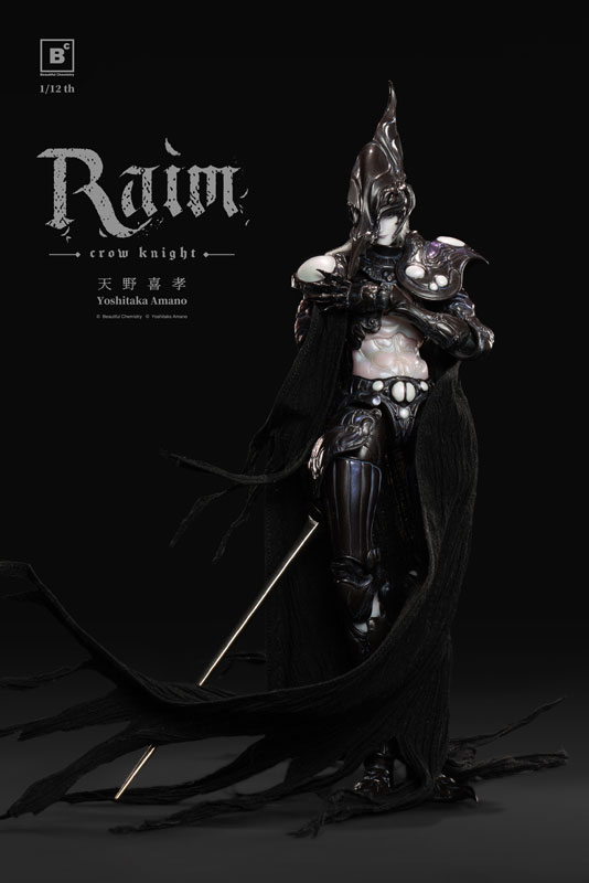 Beautiful Chemistry x Yoshitaka Amano RAIM – Crow Knight 1/12