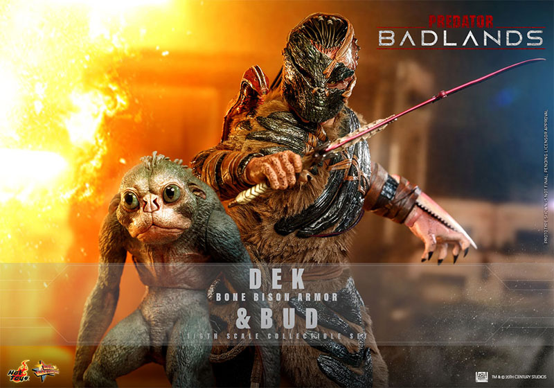 Movie Masterpiece 1/6 Figure Dek (Bone Bison Armor) & Bud (Hot Toys)