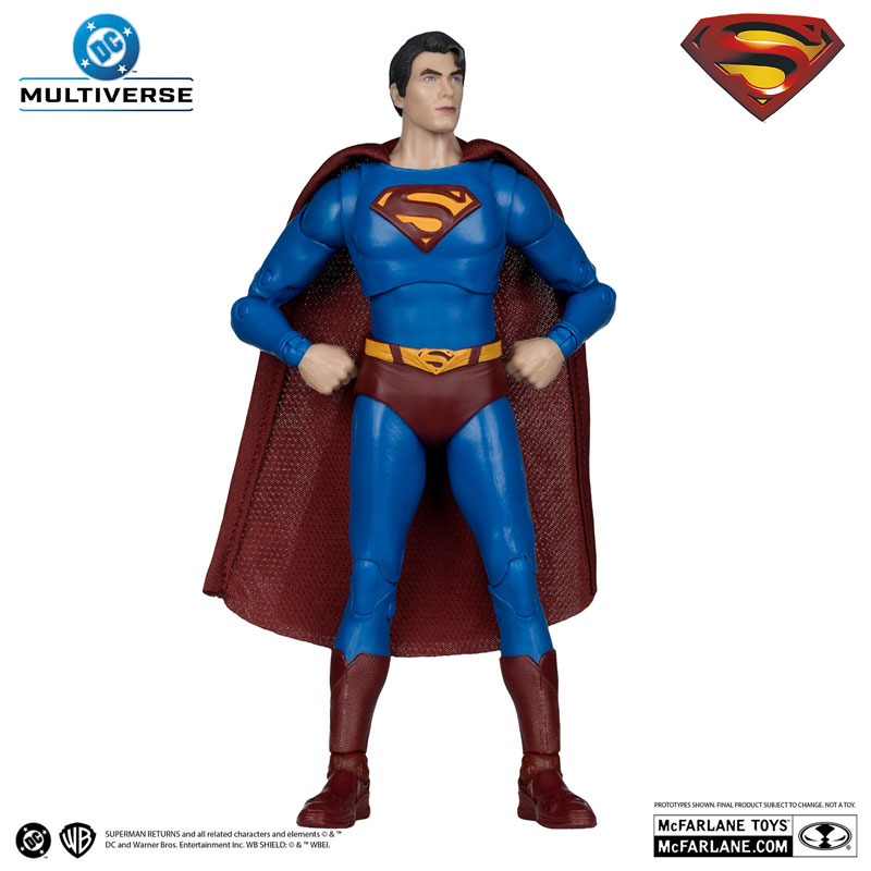 DC – DC Multiverse: 7 Inch Action Figure – #336 Superman [Movie / Superman Returns] (McFarlane Toys)