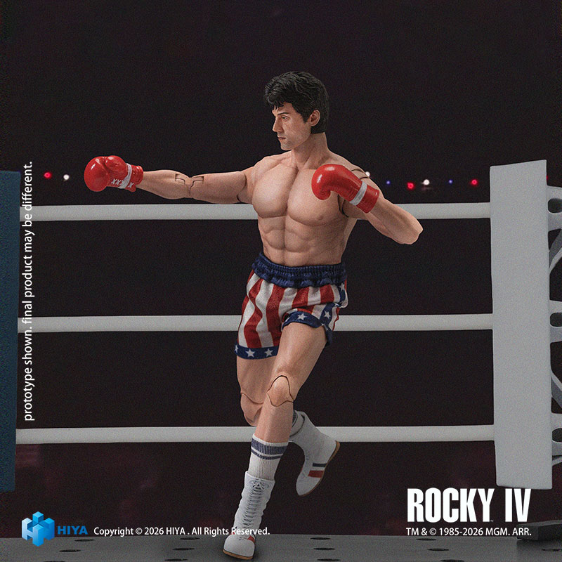 AmiAmi [Character & Hobby Shop] | Rocky IV 1/12 Action Figure