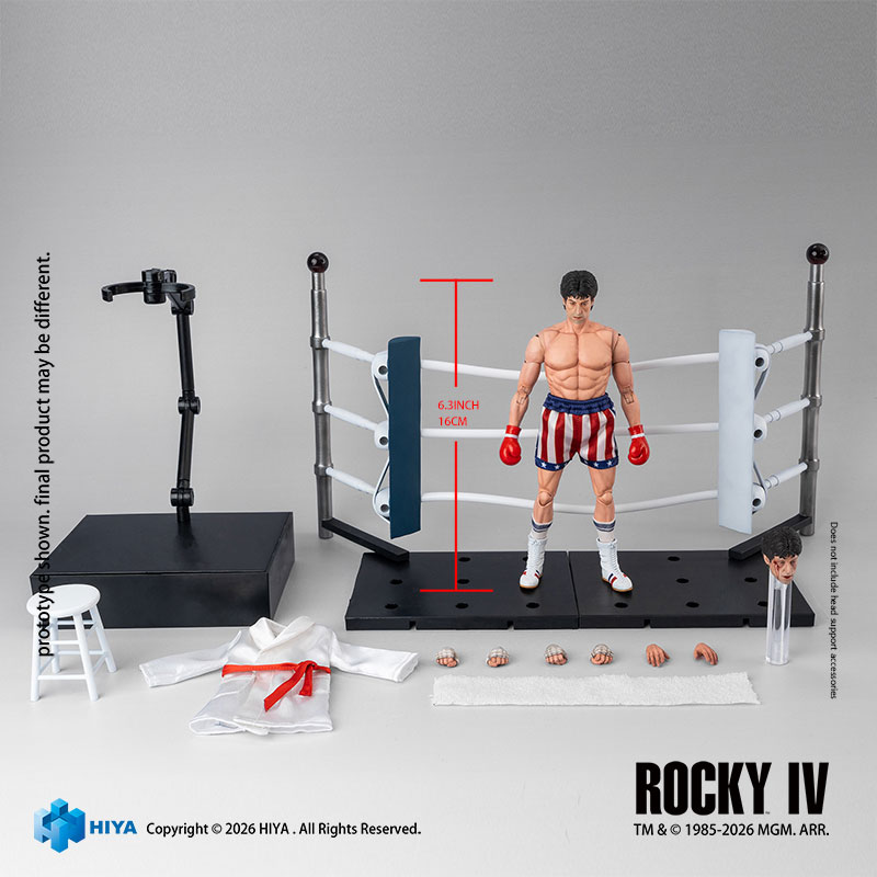 AmiAmi [Character & Hobby Shop] | Rocky IV 1/12 Action Figure