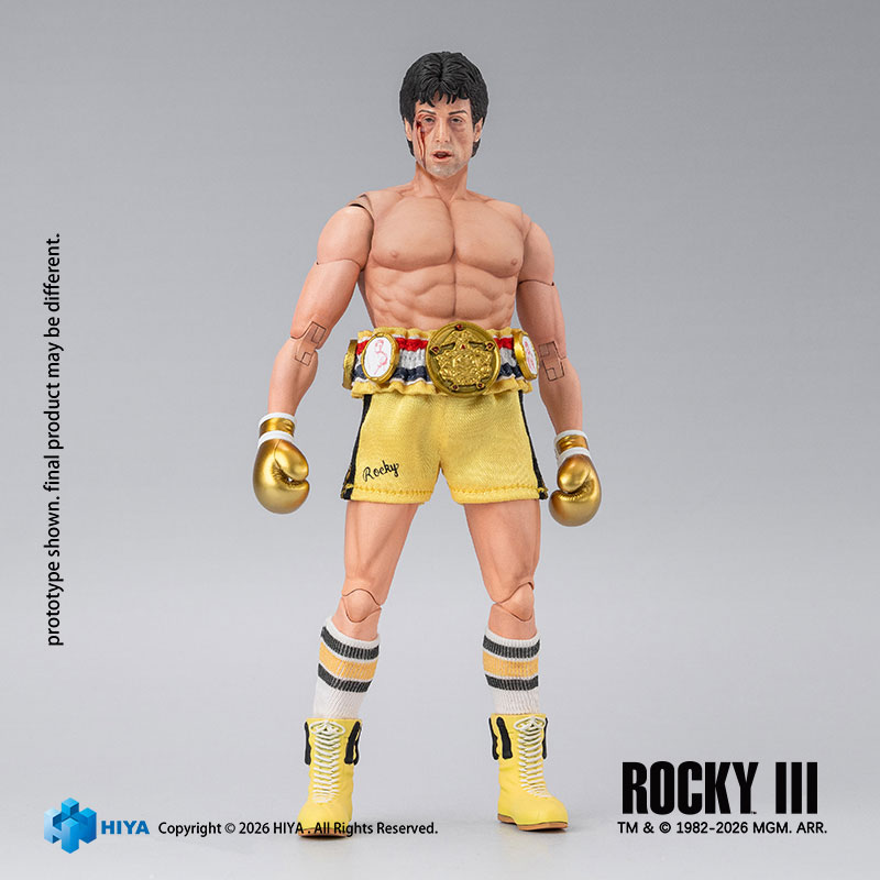 AmiAmi [Character & Hobby Shop] | Rocky III 1/12 Action Figure
