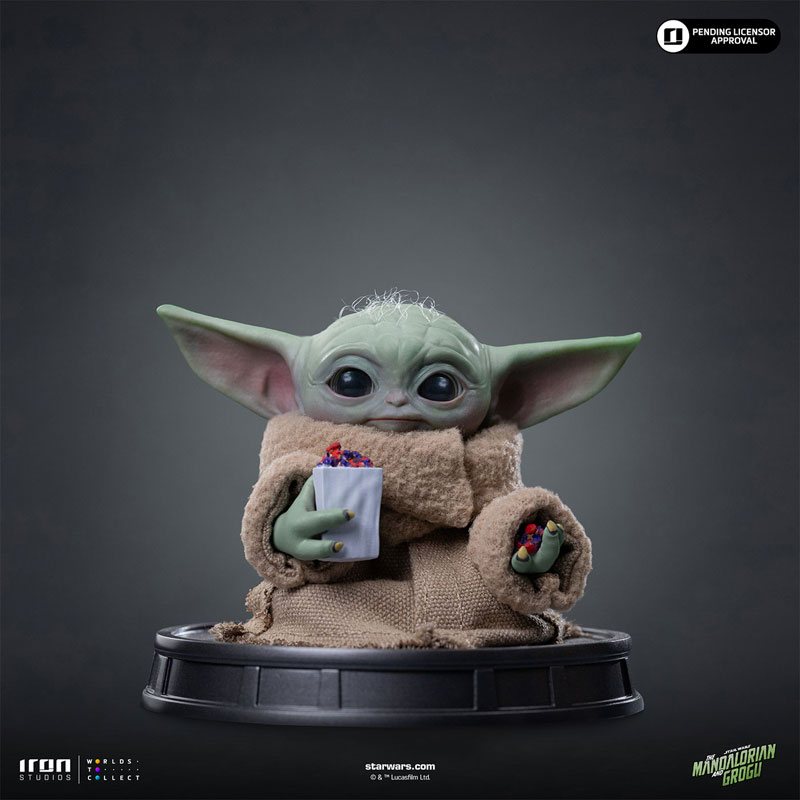 AmiAmi [Character & Hobby Shop] | Star Wars Statue Grogu (Popcorn