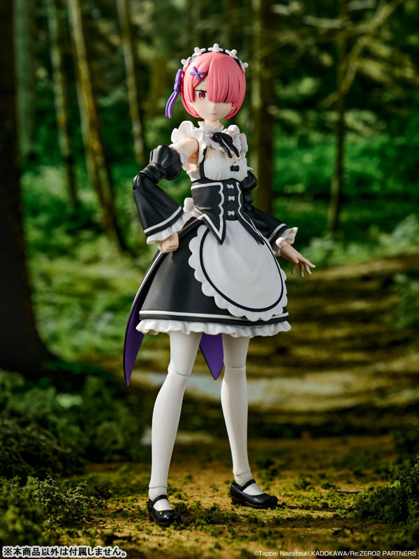 KADOKAWA PLASTIC MODEL SERIES Re:ZERO -Starting Life in Another World- Ram Plastic Model (KADOKAWA)