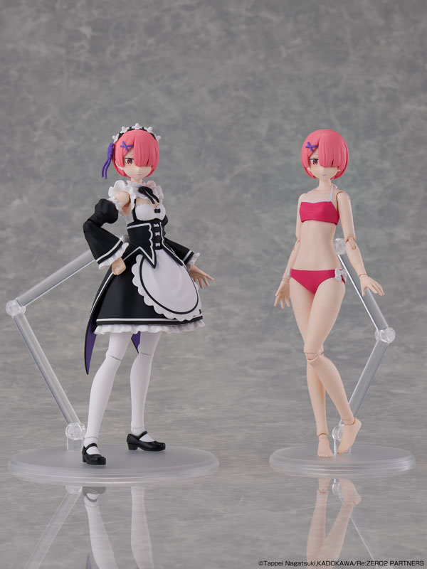 KADOKAWA PLASTIC MODEL SERIES Re:ZERO -Starting Life in Another World- Ram DX ver. Plastic Model (KADOKAWA)