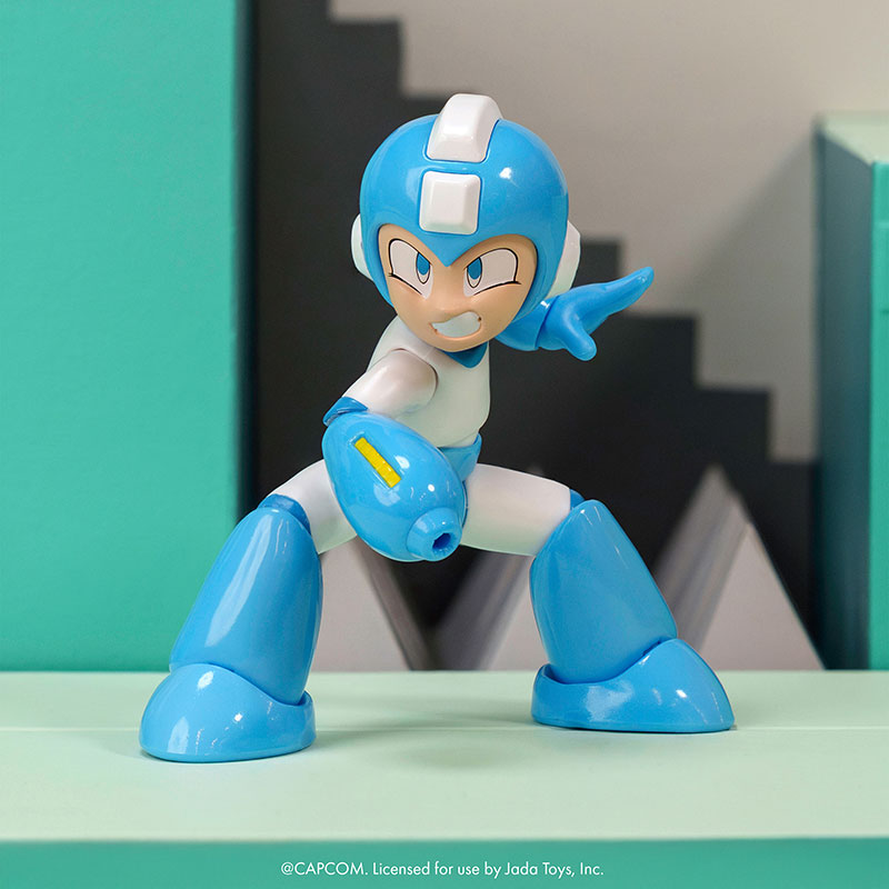 1/12 Scale Mega Man Action Figure Mega Man Gemini Laser (Jada Toys)