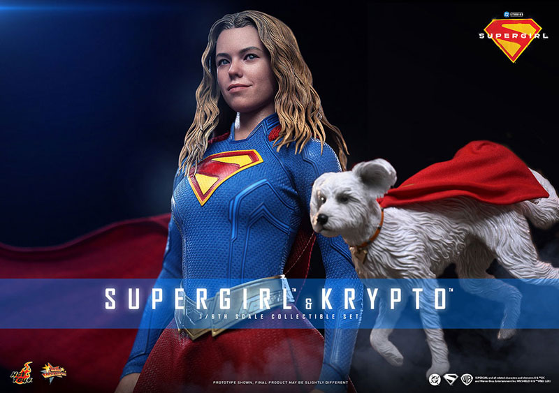 Movie Masterpiece “Supergirl” 1/6 Supergirl & Crypto (Hot Toys)