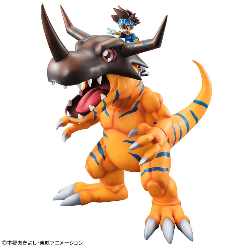 G.E.M. Series Digimon Adventure Greymon & Taichi Yagami (MegaHouse) G.E.M. Series Digimon Adventure Greymon & Taichi Yagami (MegaHouse)