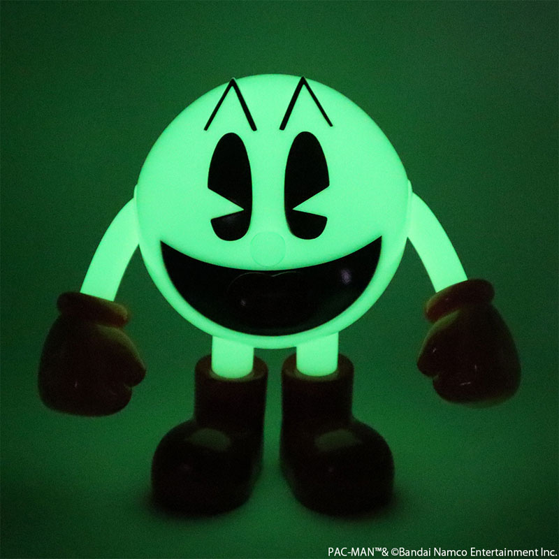 AmiAmi [Character & Hobby Shop] | SOFVIPS Pac-Man Yellow Glow-in