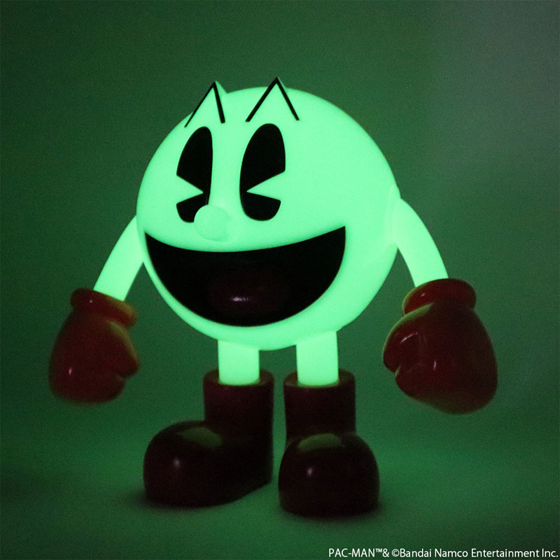 AmiAmi [Character & Hobby Shop] | SOFVIPS Pac-Man Yellow Glow-in