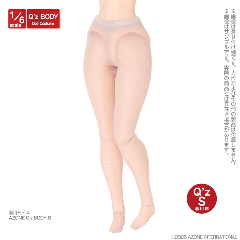 AmiAmi [Character & Hobby Shop] | 1/6 Q'z Stocking Light Beige