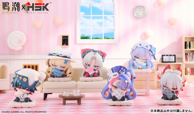 Wuthering Waves Nemunemu Series Chibi Figure Complete BOX (Hobby sakura)