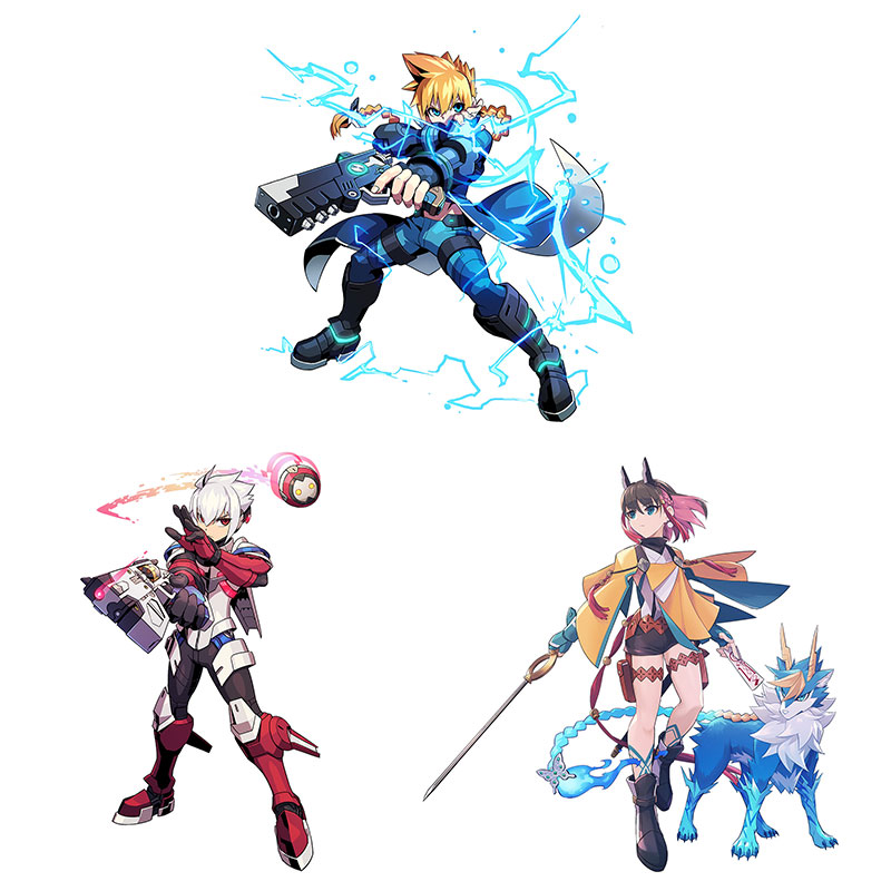 AmiAmi [Character & Hobby Shop] | [Bonus] NS 2 Armed Blue: Gunvolt