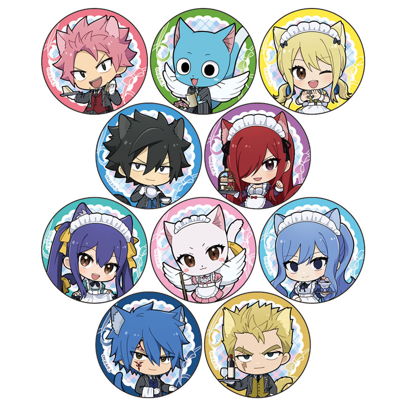 あくねこ- Tin badge & Clear Card Bundle AmiAmi [Character & Hobby Shop] | [FAIRY TAIL 100 Years Quest