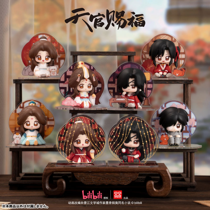 天官赐福 Bilibiliライセンス　フィギュア　新品未使用　8点入り1box Heaven Official's Blessing Tong Chuan Gong Jing Trading Chibi