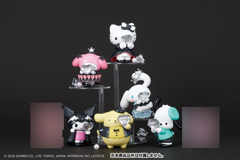 PERIHAPI! Hide & Seek Jewelry Dress Hello Kitty and Friends 8Pack BOX (Takara Tomy A.R.T.S)