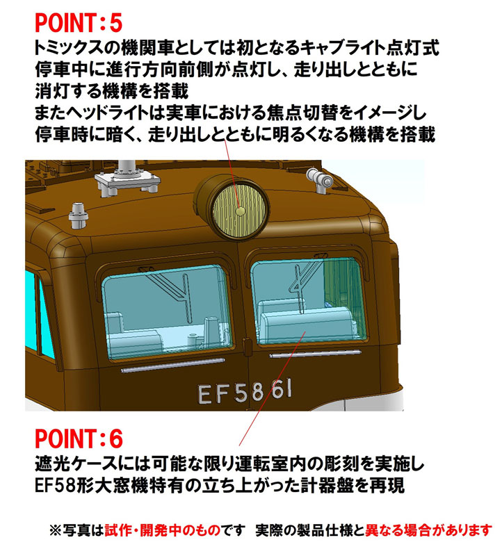 AmiAmi [Character & Hobby Shop] | 12108 JR EF58 Class Electric