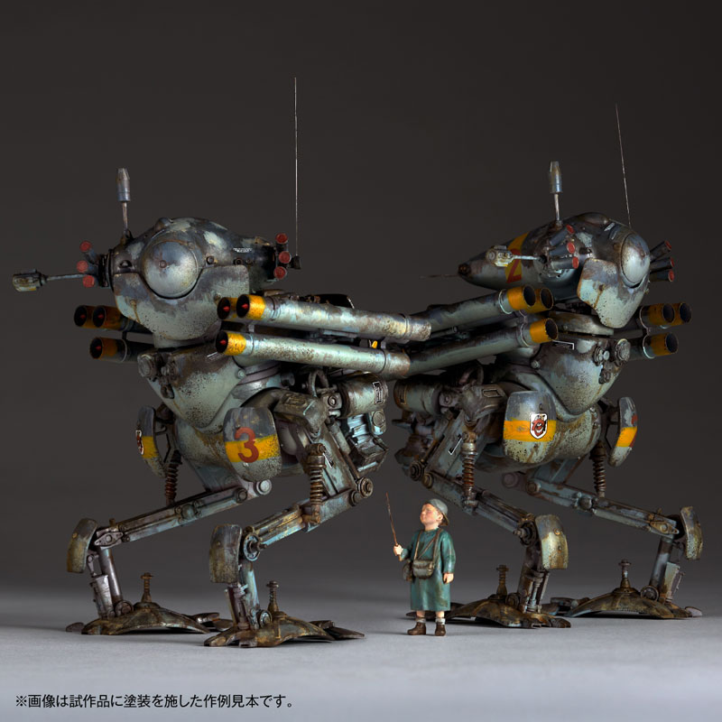 ARTPLA Maschinen Krieger GANS & Eddie Amsel 1/35 Plastic Model (Kaiyodo)