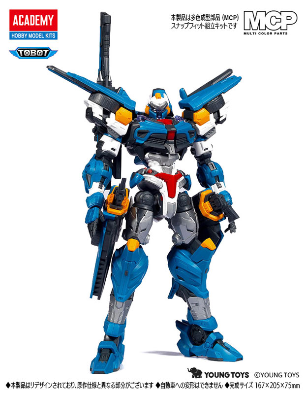 TOBOT Y Plastic Model (Academy) – ROLKO tech
