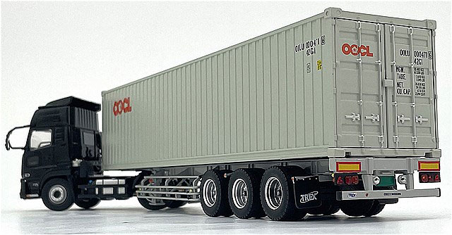 とも様　KYOSHO UD QUON 6x4&LOWBED TRAILER AmiAmi [Character & Hobby Shop] | KYOSHO Original 1/43 UD Quon GK