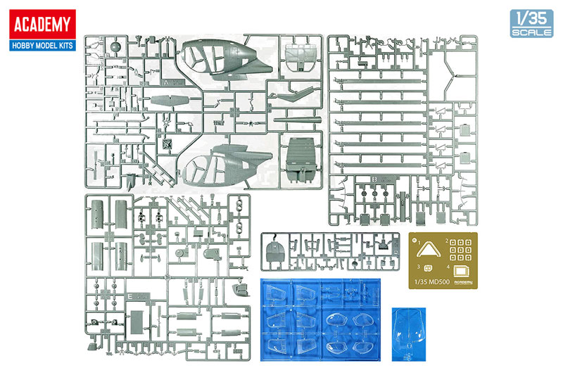 AmiAmi [Character & Hobby Shop] | 1/35 MD 500 Defender 