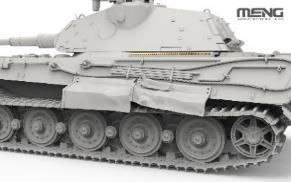 ドイツ軍 Heavy Tank King Tigerプラモデル 完成品？ BuildArmy 0182 1:33 WW2 German King Tiger (Tiger II) Tank Military