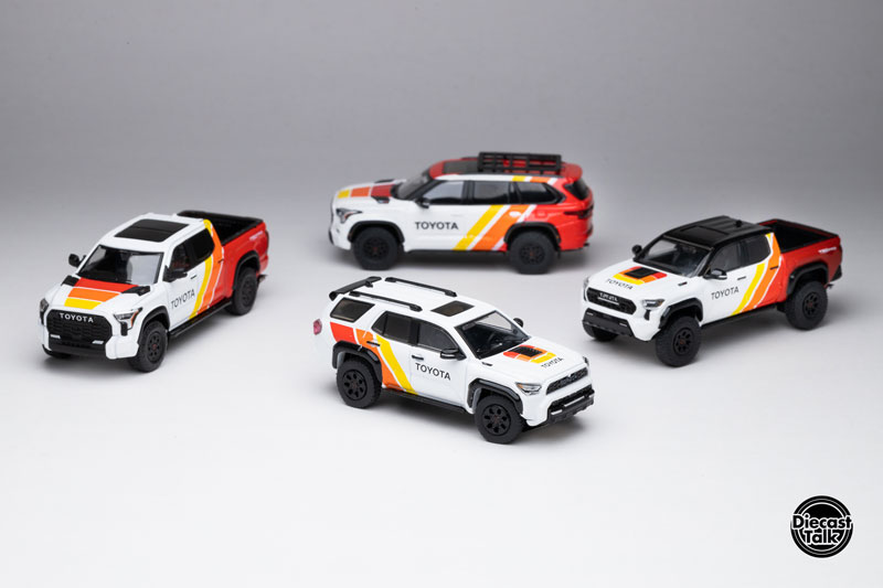 AmiAmi [Character & Hobby Shop] | 1/64 Toyota TRD PRO 4Car Set