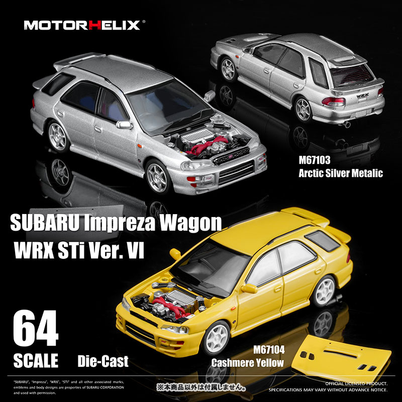 AmiAmi [Character & Hobby Shop] | 1/64 Subaru Impreza Wagon WRX