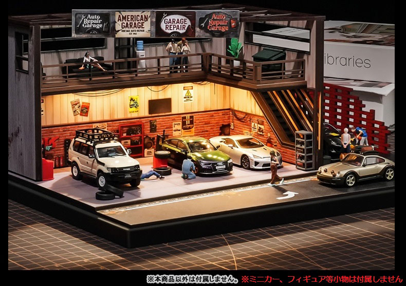 AmiAmi [Character & Hobby Shop] | 1/64 American Style Repair Shop