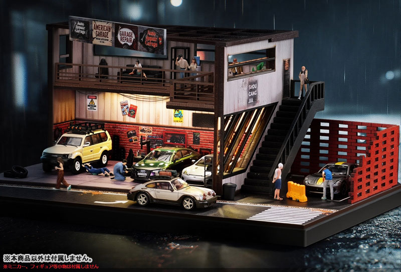 AmiAmi [Character & Hobby Shop] | 1/64 American Style Repair Shop