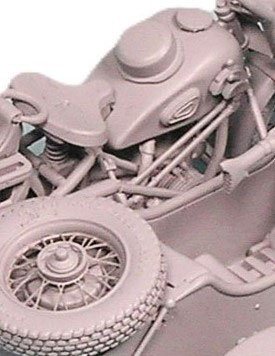 AmiAmi [Character & Hobby Shop] | 1/35 German Army Sidecar R75 (w